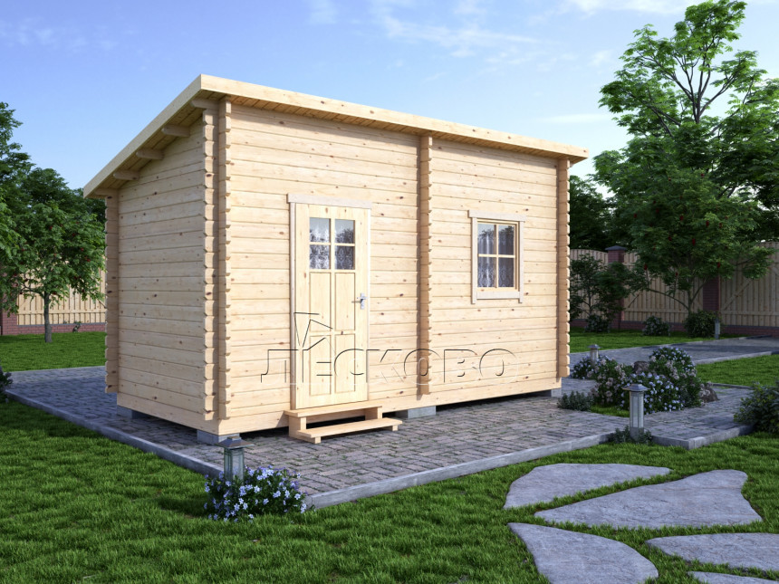 Garden shed "HB" series 5х2.5