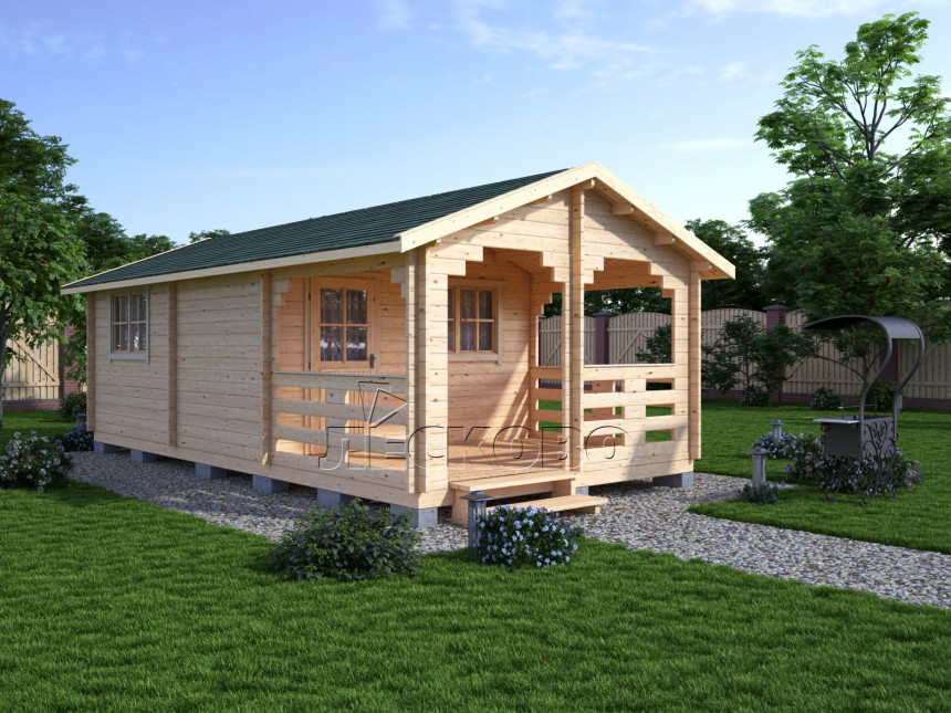 Log Cabin "DSV" series 4×5.5