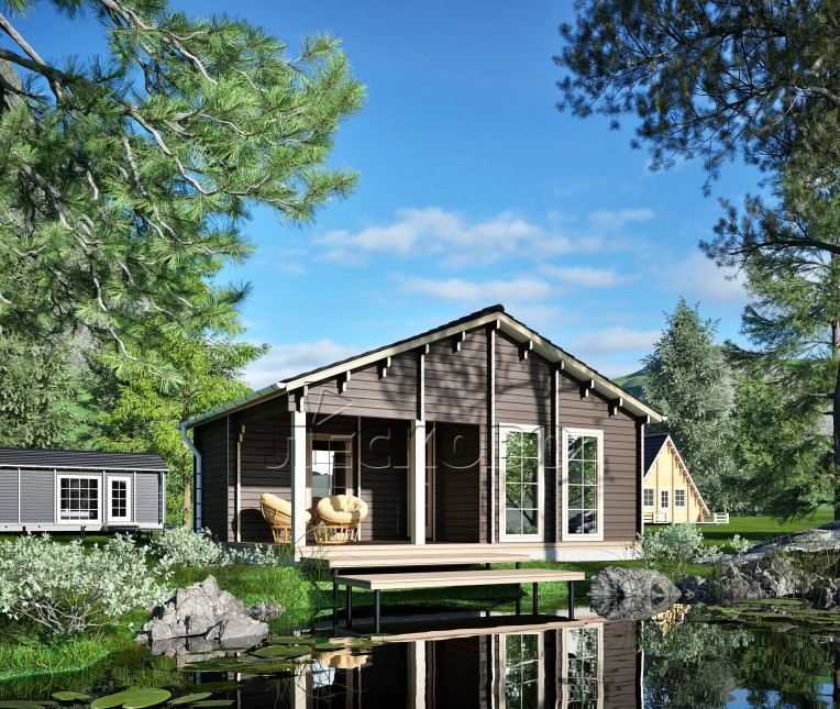 Log Cabin "DG-25"