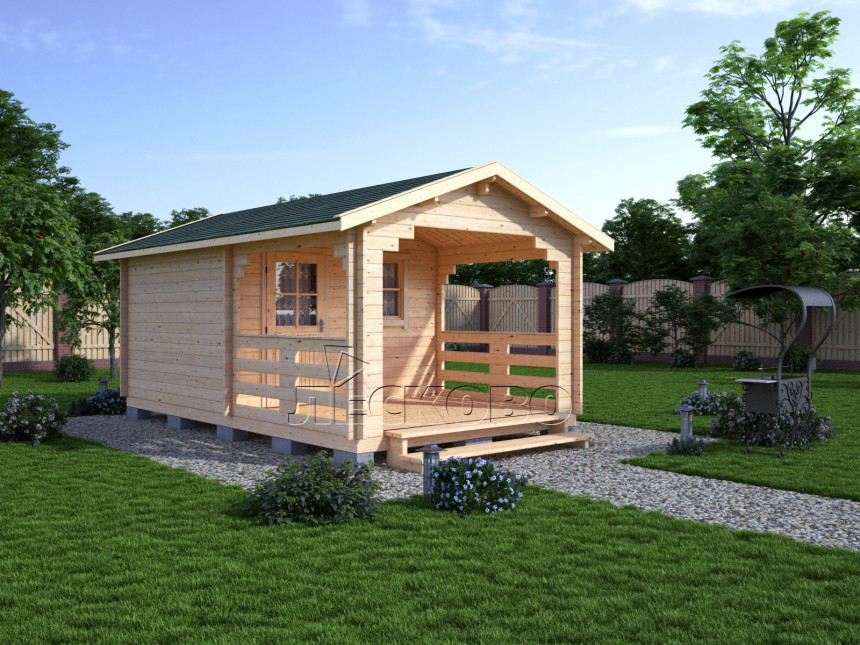 Log Cabin "DSV" series 4×3